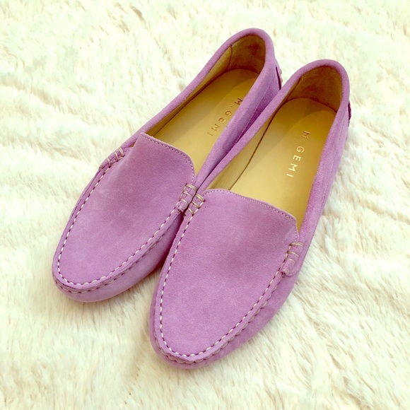 M. Gemi Shoes - M. GEMI The Felize Suede Lavender Size 8